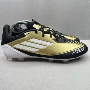 adidas F50 Gold and Black Athletic Shoes